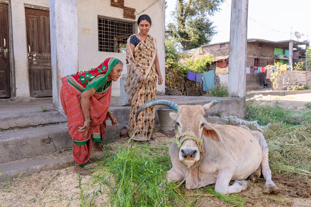 woman entrepreneur in village