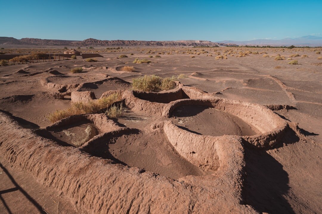 archaeologists excavating ancient site